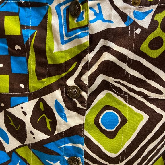 Kak Tus geometric design jacket - Picture 4 of 4